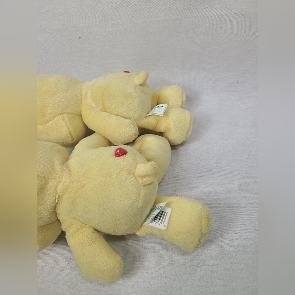 2 Care Bears Funshine bear 8" plush 2002 - Pre owned - Picture 3 of 3